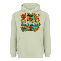 Matcha Teacher pumpkin Heavyweight Hoodie - NancyCooperArtShop