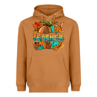 Meerkat Teacher pumpkin Heavyweight Hoodie - NancyCooperArtShop