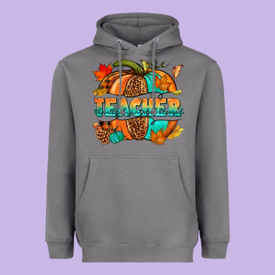 Teacher Pumpkin Heavyweight Hoodie Designed By Nancycooperartshop