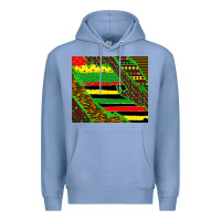 Colony Blue juneteetnh brush Premium Hoodie - TumblerDesignByShophia