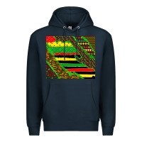 Navy juneteetnh brush Premium Hoodie - TumblerDesignByShophia
