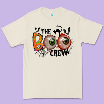The Boo Crew Premium Tee Designed By Racoondesign