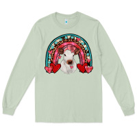 Matcha valentines heifer rainbow Long Sleeve Tee - JahusDesignShop