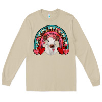 Mushroom valentines heifer rainbow Long Sleeve Tee - JahusDesignShop