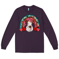 Plum valentines heifer rainbow Long Sleeve Tee - JahusDesignShop
