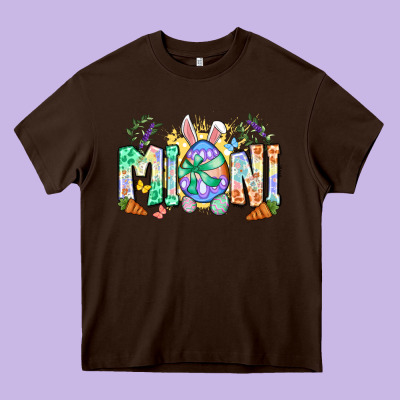 Easter Day Mini Heavy Core Tee Designed By Neo Western