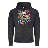 Vintage Black dead inside but it's easter Vintage Hoodie - Jasminsmagicworld