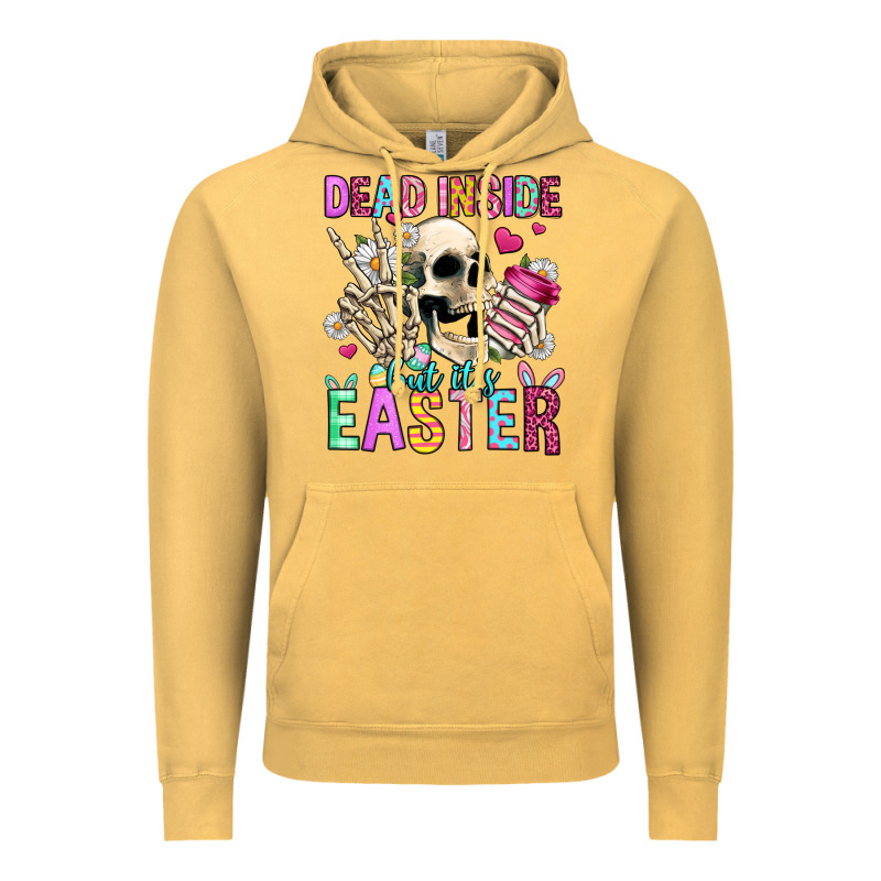 Dead Inside But It's Easter Vintage Hoodie by Jasminsmagicworld | Teevron