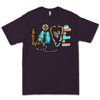 Plum love nurse Premium Tee - CowhideDigitalArt