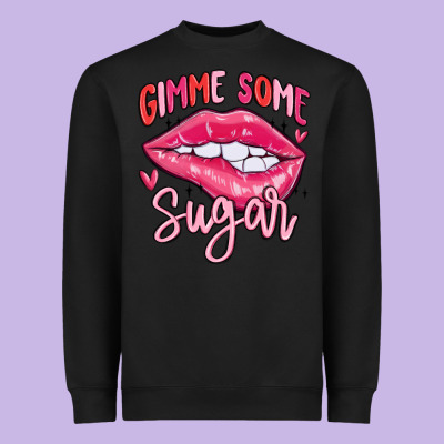 Gimme Some Sugar Heavyweight Sweatshirt Designed By Maliassmallbusiness