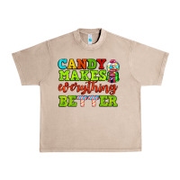 French Oak candy makes everything better Urban Heavy Tee - AdoDesignShop