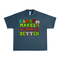 Midnight Navy candy makes everything better Urban Heavy Tee - AdoDesignShop