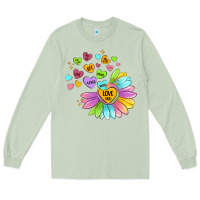 Matcha sunflower love hugs Long Sleeve Tee - MaliasSmallBusiness