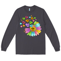 Smoke sunflower love hugs Long Sleeve Tee - MaliasSmallBusiness