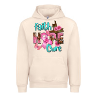 Sandshell Faith hope cure Breast Cancer Urban Hoodie - FaDigitalArtStudio