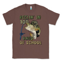 Chestnut reelin' in 100 days of school Classic Tee - MaliasSmallBusiness