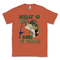 Copper reelin' in 100 days of school Classic Tee - MaliasSmallBusiness