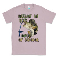 Lilac reelin' in 100 days of school Classic Tee - MaliasSmallBusiness