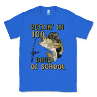 True Royal reelin' in 100 days of school Classic Tee - MaliasSmallBusiness