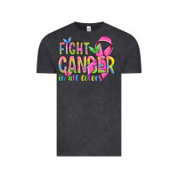 Vintage Black fight cancer in all colors Vintage Tee - NancyCooperArtShop