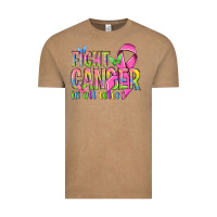Vintage Coffee fight cancer in all colors Vintage Tee - NancyCooperArtShop
