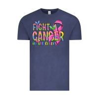 Fight Cancer In All Colors Vintage Tee | Teevron