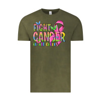 Vintage Olive fight cancer in all colors Vintage Tee - NancyCooperArtShop