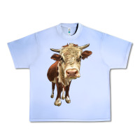Grape Ice Hereford Heifer Urban Heavy Tee - LillyAllenDesigns
