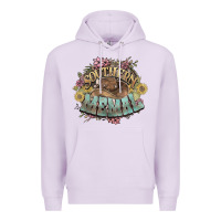 Lilac Southern Memal western flowers Premium Hoodie - HowdyJamesFarm