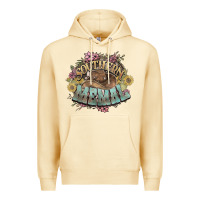 Pina Colada Southern Memal western flowers Premium Hoodie - HowdyJamesFarm
