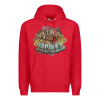 Red Southern Memal western flowers Premium Hoodie - HowdyJamesFarm