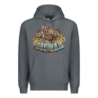 Rock Southern Memal western flowers Premium Hoodie - HowdyJamesFarm