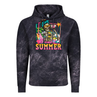 Cloud Black sweet summer skeleton Vintage Hoodie - Jasminsmagicworld