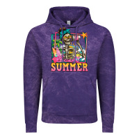 Cloud Purple sweet summer skeleton Vintage Hoodie - Jasminsmagicworld