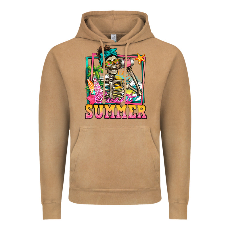 Sweet Summer Skeleton Vintage Hoodie by Jasminsmagicworld | Teevron