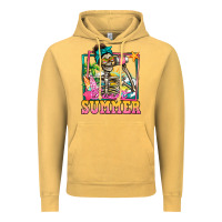 Vintage Mustard sweet summer skeleton Vintage Hoodie - Jasminsmagicworld
