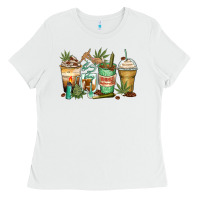 White highly caffeinated coffee cups Ladies Tee - Zillion Design Studio