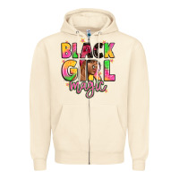 Black Girl Magic Zipper Hoodie | Teevron
