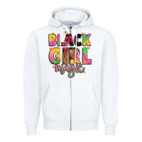 White black girl magic Zipper Hoodie - Artiststas