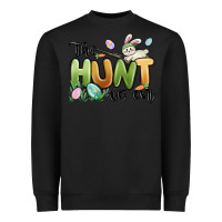 Black the hunt is on Heavyweight Sweatshirt - MaliasSmallBusiness