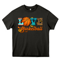 Asphalt love basketball Heavy Core Tee - HRA Design Shop