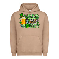 Pigment Burro St. Patrick's Bad and boozy Urban Hoodie - OliviaCreatesArt