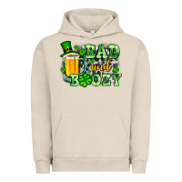 Pigment French Oak St. Patrick's Bad and boozy Urban Hoodie - OliviaCreatesArt