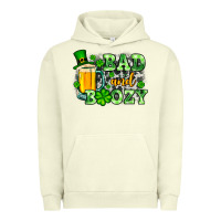 Pigment Pistachio St. Patrick's Bad and boozy Urban Hoodie - OliviaCreatesArt