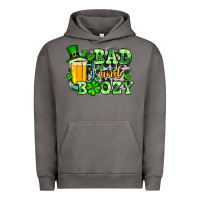 Pigment Tornado St. Patrick's Bad and boozy Urban Hoodie - OliviaCreatesArt