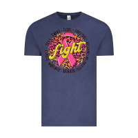 Vintage Denim fight breast cancer Vintage Tee - NancyCooperArtShop