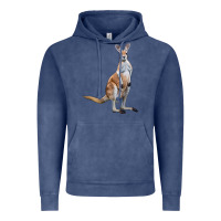 Vintage Denim kangaroo Vintage Hoodie - LillyAllenDesigns