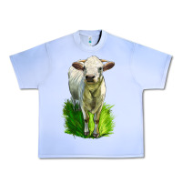 Grape Ice Charolais Heifer Urban Heavy Tee - LillyAllenDesigns