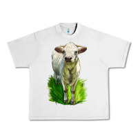 Lunar Rock Charolais Heifer Urban Heavy Tee - LillyAllenDesigns