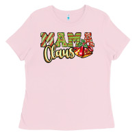 Bubblegum Pink mama claus Ladies Tee - JahusDesignShop